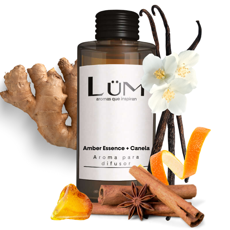 Amber Essence + Canela - Aroma difusor