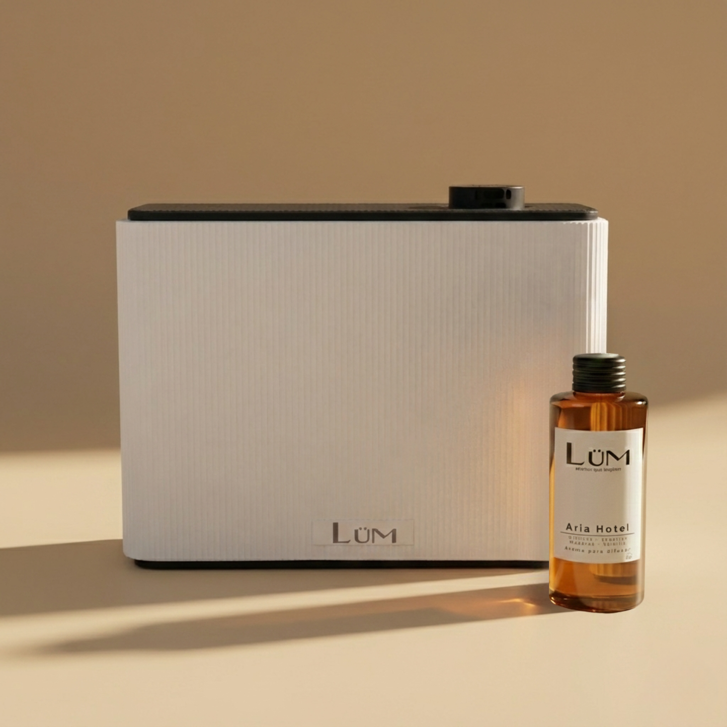 Difusor Solstice 3,000m3 + 1,000m2 BT- WiFi + Aroma Gratis (Blanco)