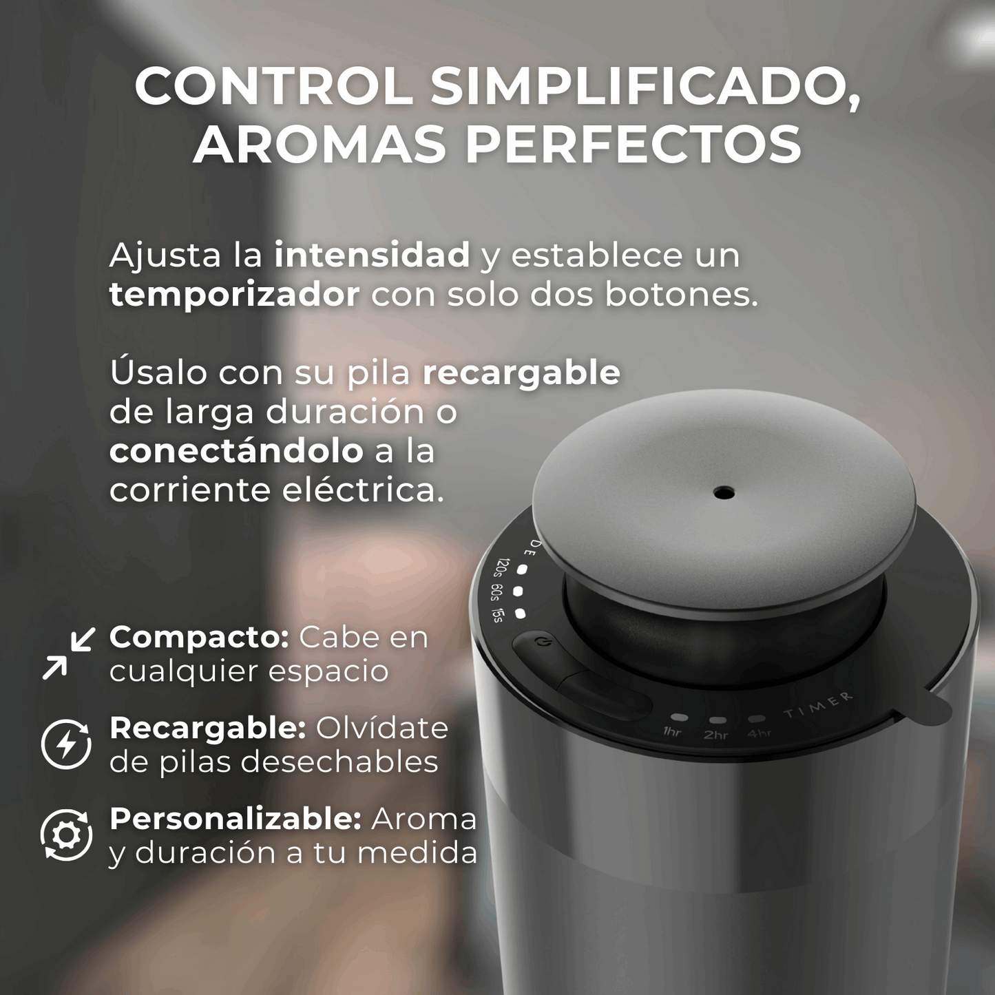 Difusor Car Pro + Aroma Gratis (black)