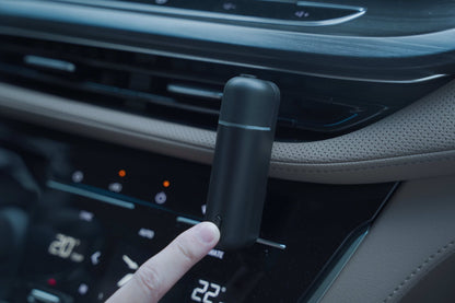 Difusor Car Clip + Kit de 6 Aromas (Black)