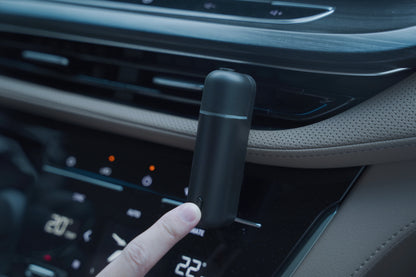 Difusor Car Clip + Kit de 6 Aromas (Black)