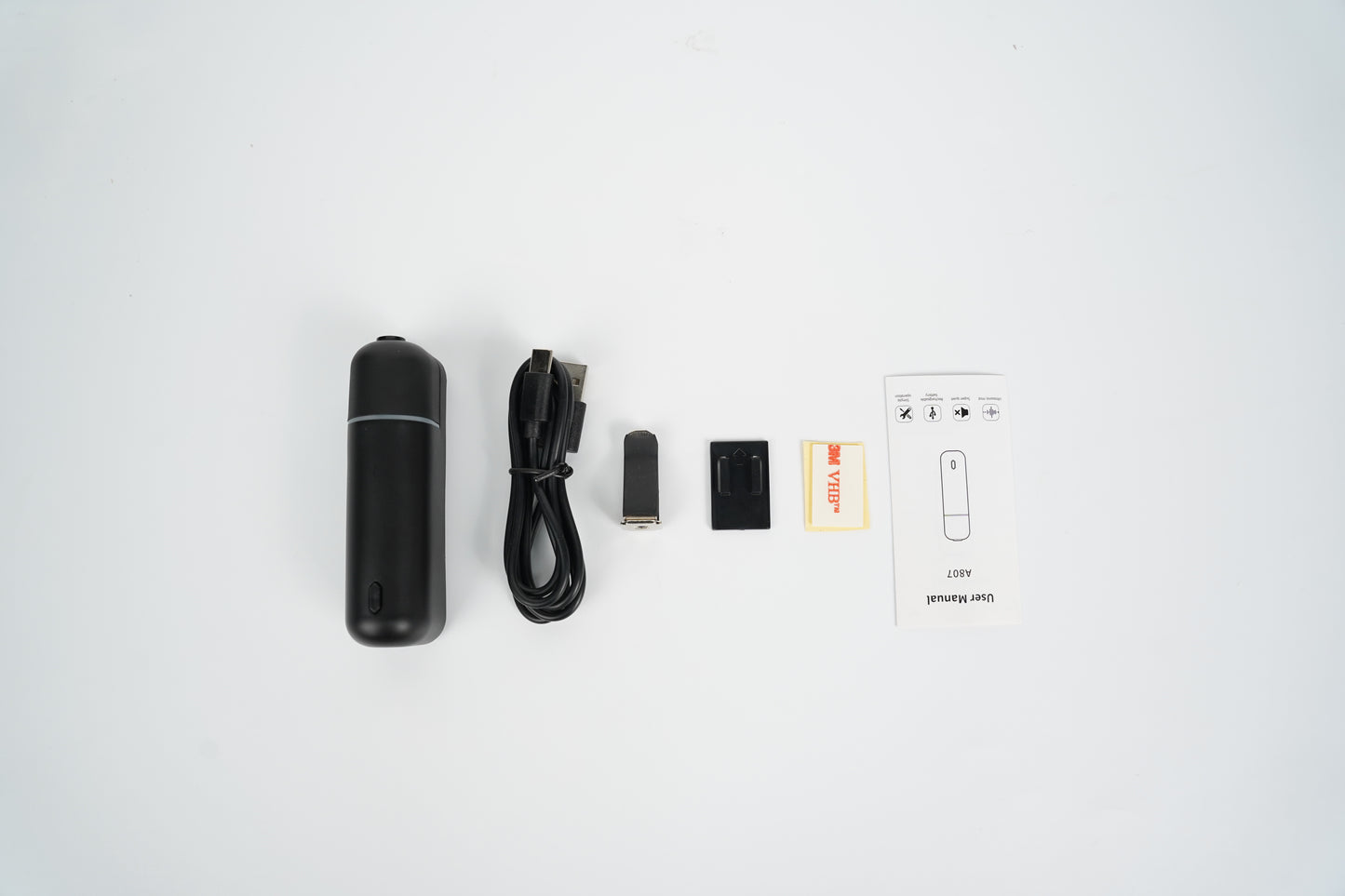 Difusor Car Clip + Kit de 6 Aromas (Black)