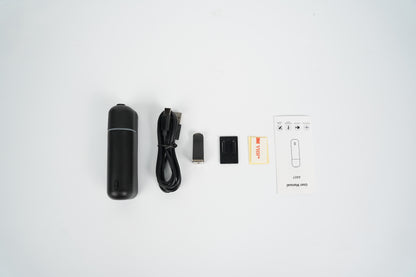 Difusor Car Clip + Kit de 6 Aromas (Black)