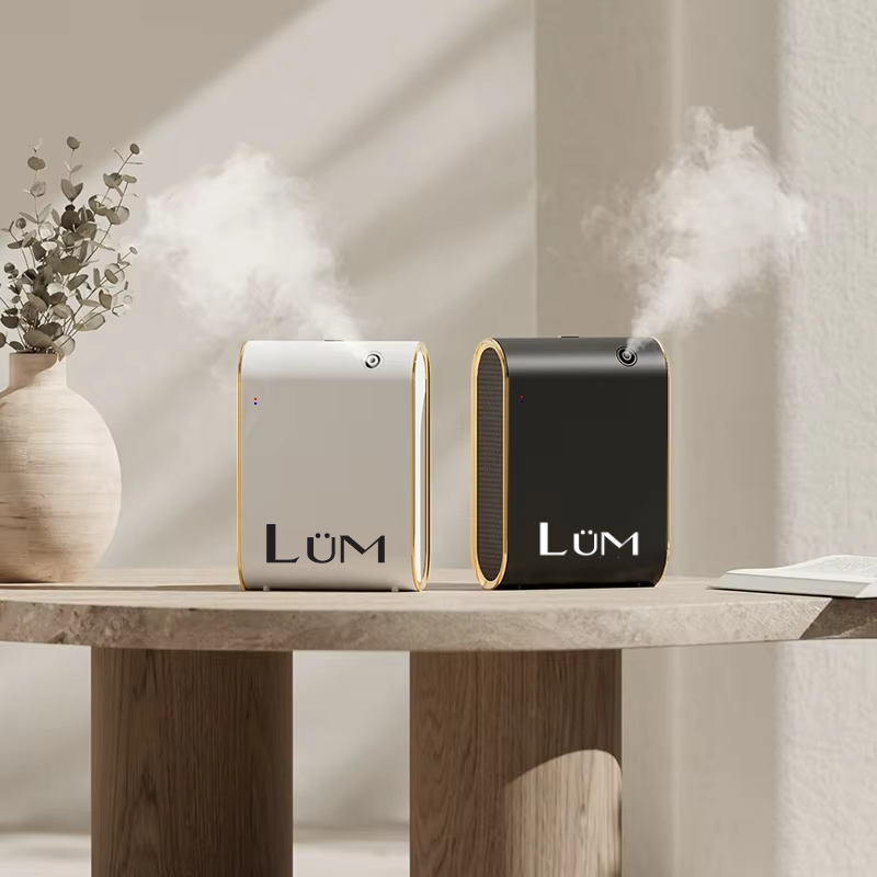 Difusor Deluxe 350m3 - 150m2 BT + Aroma Gratis (White)