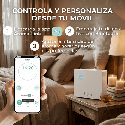 Difusor Horizon 3,500m3 - 1,400m2 Aroma Gratis