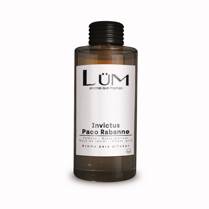 Aroma para difusor inspirado en perfume Invictus Paco Rabanne con notas marinas.
