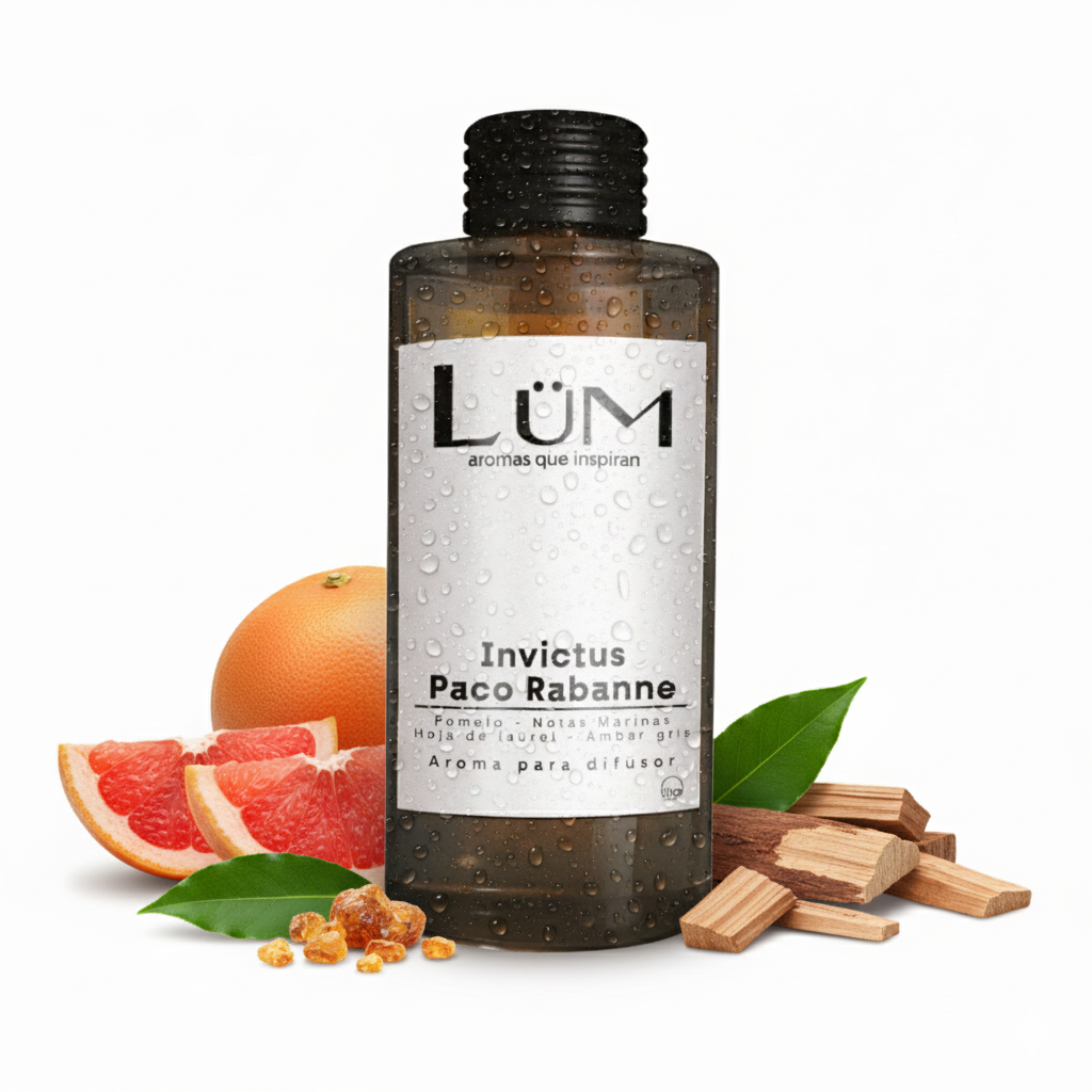 Aroma Invictus Paco Rabanne – Fragancia Acuática Amaderada para Difusor