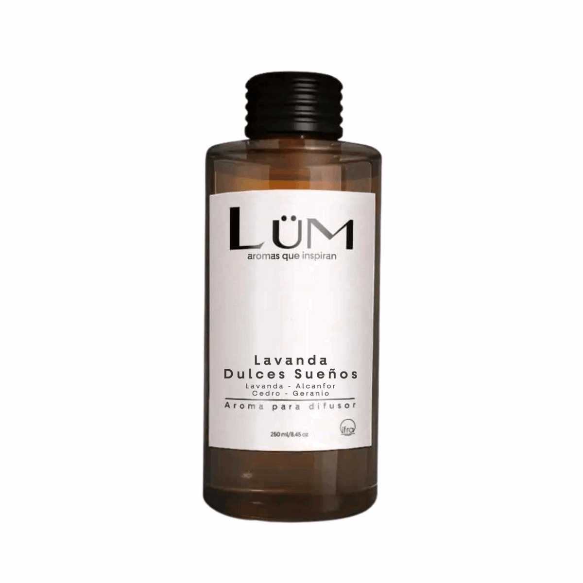 Aroma Lavanda Dulces Sueños con notas herbales y florales.