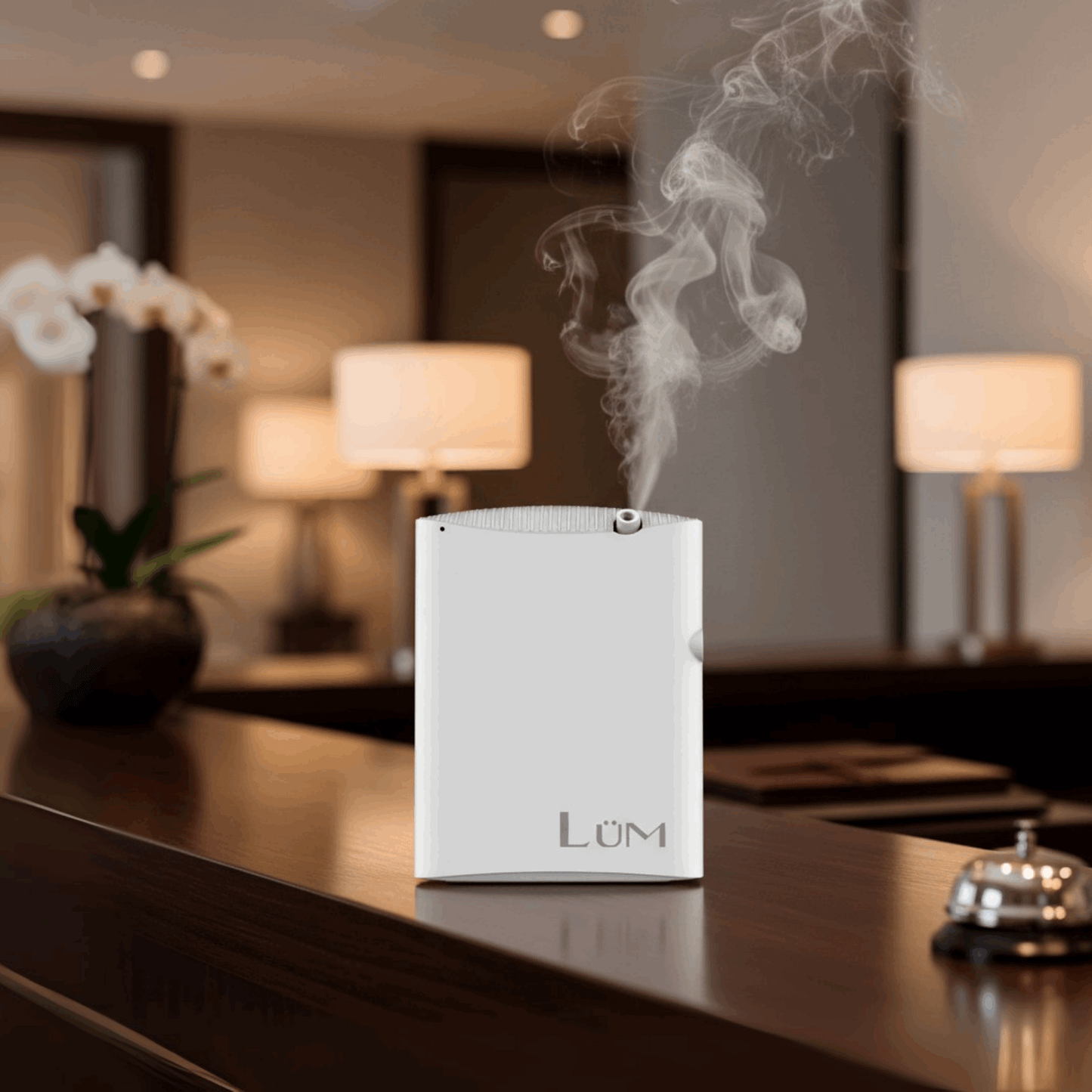 Difusor Flow 800m3 - 350m2 BT - WiFi + Aroma Gratis