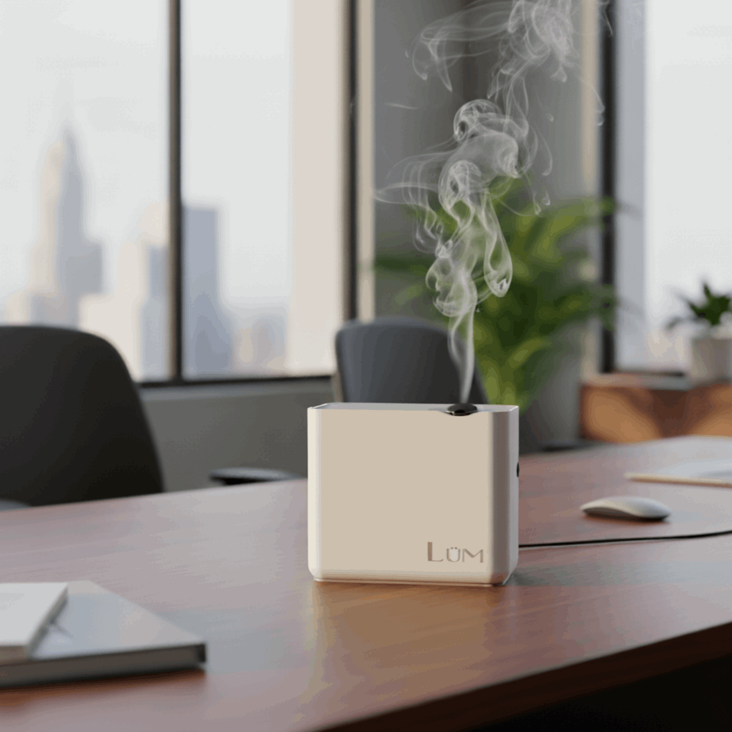 Difusor Pulse 2,000m3 - 800m2 BT- WiFi + Aroma Gratis (White)