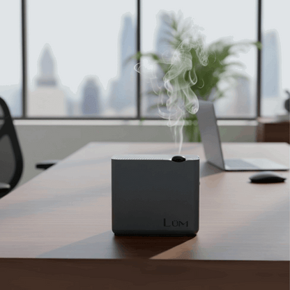 Difusor Pulse 2,000m3 - 800m2  BT- WiFi + Aroma Gratis (Black)