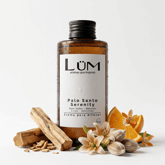 Botella de Aroma Palo Santo Serenity LÜM para difusor