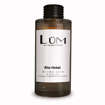 Botella de aroma Ritz Hotel para difusor Lüm en envase ámbar