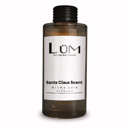 Botella de aroma Santa Claus Scent para difusor Lüm en envase ámbar