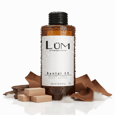 Difusor de aroma Santal 33 Lüm con sándalo, cedro, cuero y almizcle