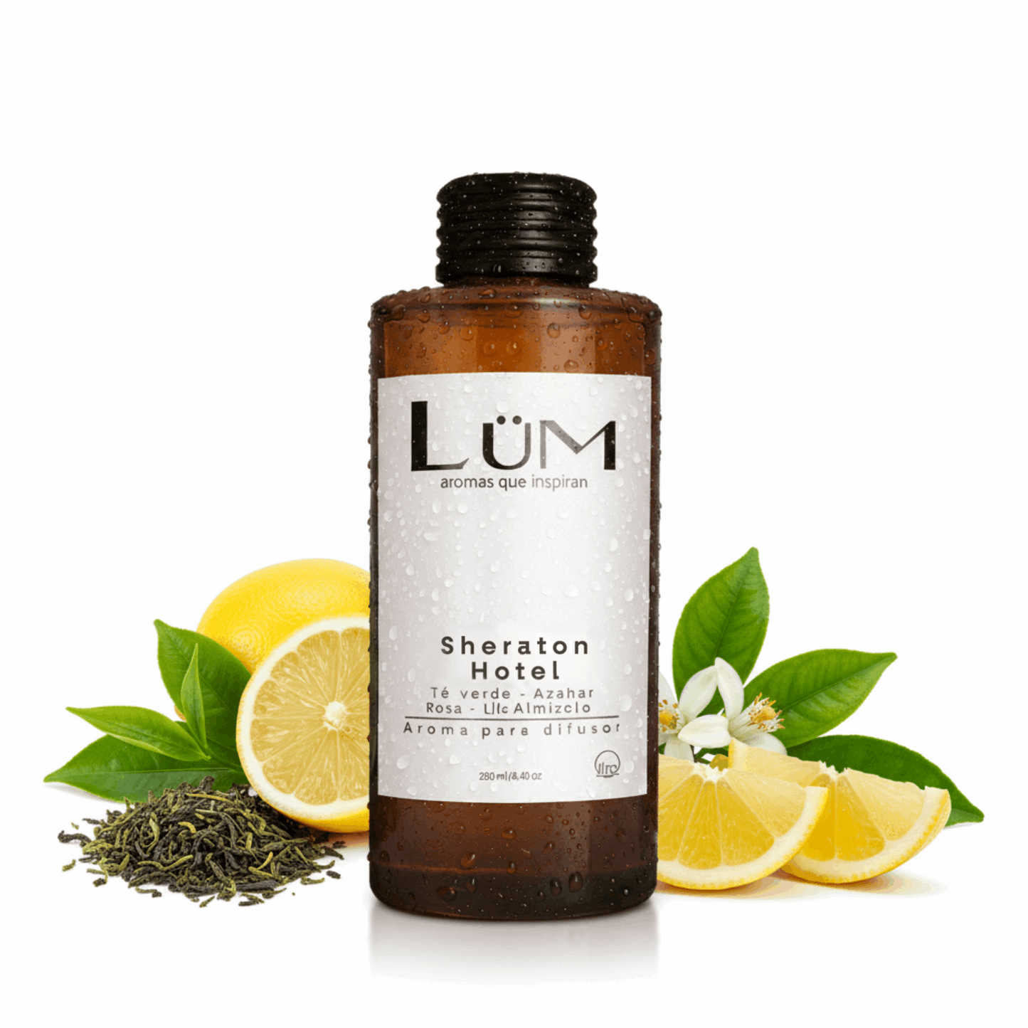 Aroma para difusor Sheraton Hotel con limón, té verde y hojas verdes