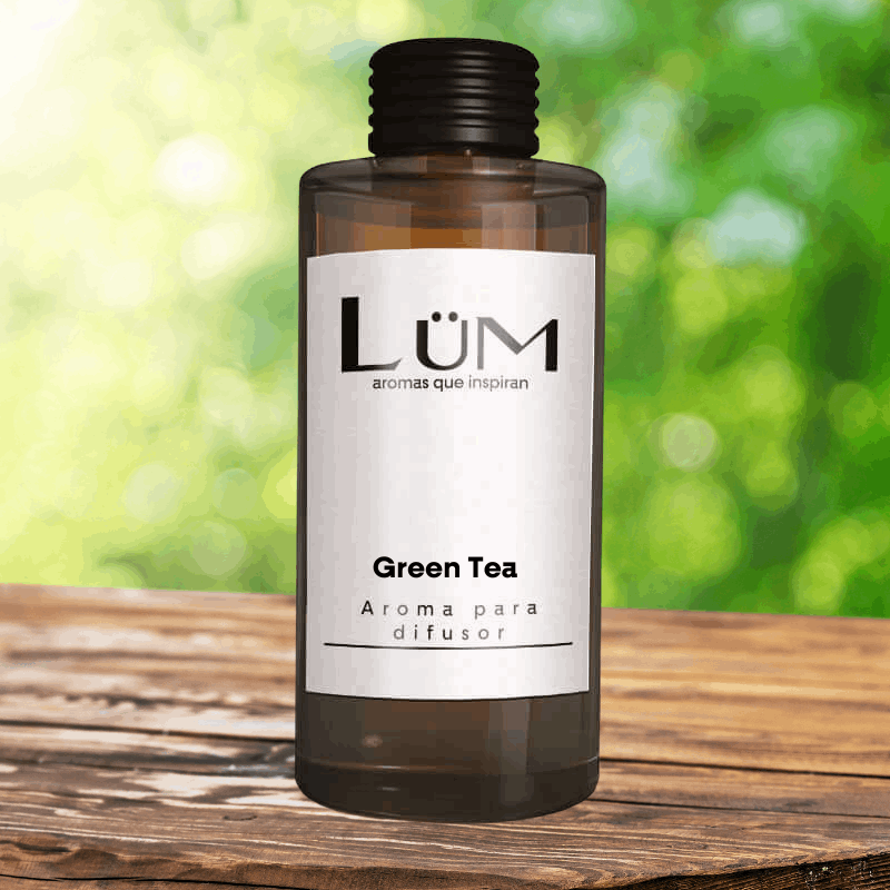 Aroma Té Verde LÜM para momentos de relajación, equilibrio y serenidad