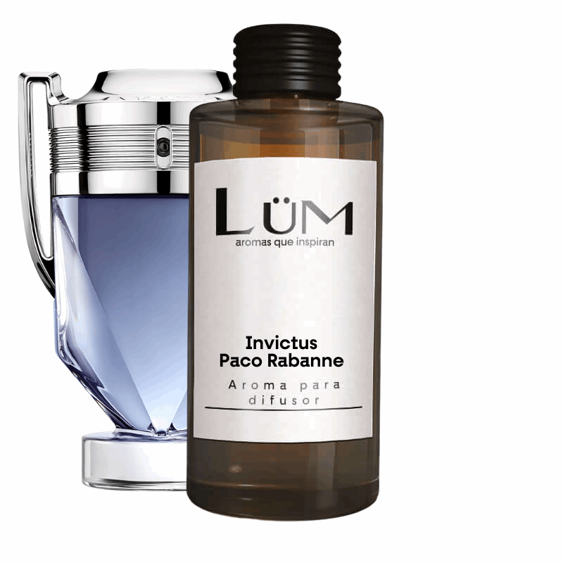 Aroma para difusor inspirado en perfume Invictus Paco Rabanne con notas marinas.